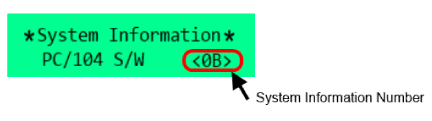 Press Enter key to access the information